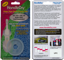 HandleDry slide blister packaging